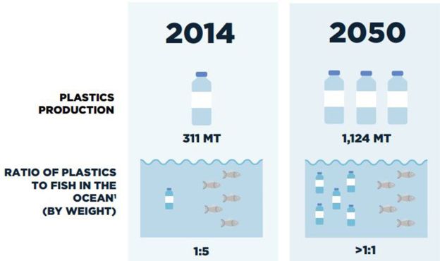 Will there be more fish or plastic in the sea in 2050?